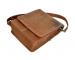Men's Crazy horse Leather Shoulder Bag Briefcase Cross Body laptop bag